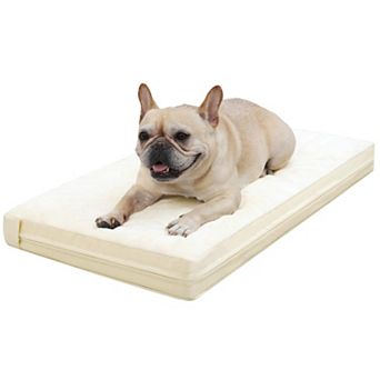Waterproof Washable Dog Bed Crate Pad Reversible Anti-slip
