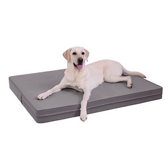 Waterproof Washable Dog Bed Crate Pad Reversible Anti-slip