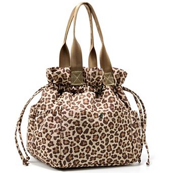 Insulated Lunch Bag Cute Reusable Stain-resistant with Bottle Holder