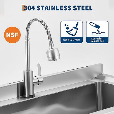 ANIXOL Commercial Stainless Kitchen Sink