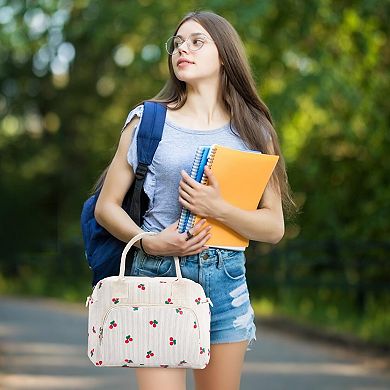 Cute Insulated Lunch Tote for Women Work Picnic