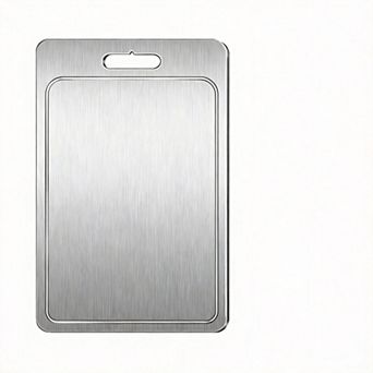Titanium Double-Sided Juice Groove Chopping Board 18.1"L x 11.8"W