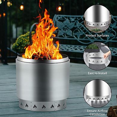 ANIXOL Stainless Steel Fire Pit Stand