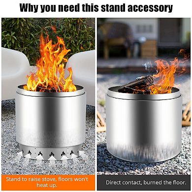 ANIXOL Stainless Steel Fire Pit Stand