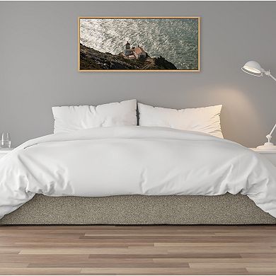 Sylvie Point Reyes Lighthouse No 1 Framed Canvas by Crystal Lynn Collins