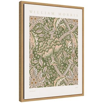 Sylvie Poster William Morris Windrush 1883 Framed Canvas by The Art Institute of Chicago