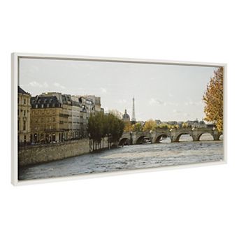 Sylvie Paris No 8 Framed Canvas by Crystal Lynn Collins