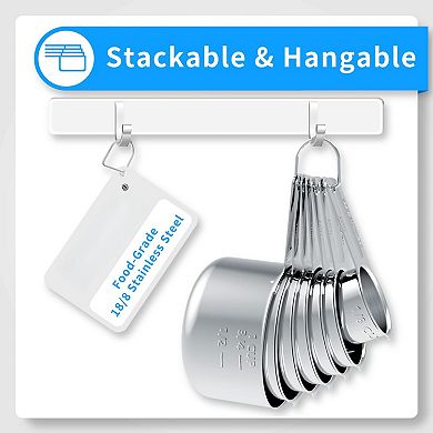 13-piece Stainless Steel Measuring Set Coffee Scoop Kitchen Tool