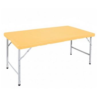 WOW PIONEER Portable Folding Table Indoor Outdoor Heavy Duty Camping Dining Utility