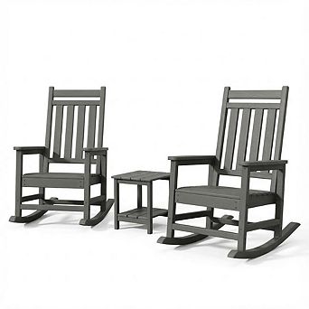 ANIXOL Oversized All-Weather Outdoor Rocking Chair