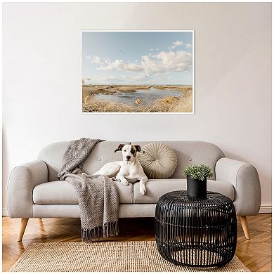Sylvie Marshland Framed Canvas by Crystal Lynn Collins
