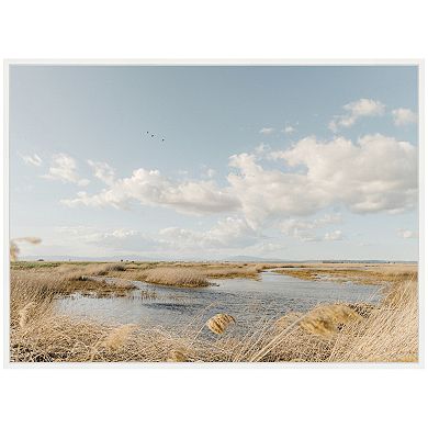 Sylvie Marshland Framed Canvas by Crystal Lynn Collins