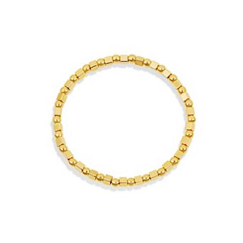SHYMI Elastic Mix Beaded Bracelet — 18K Gold-Filled