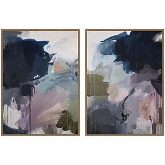 Under the Sky No. 1 & No. 2 2 pc Framed Canvas Wall Art Set by Amy Lighthall