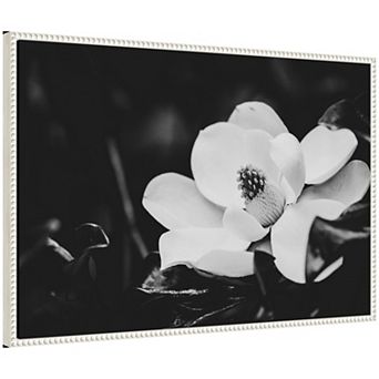 Sylvie Magnolias Framed Canvas by Alicia Abla