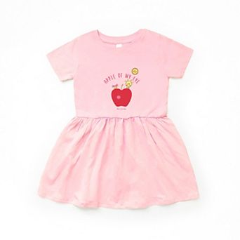 Mini Smiley Apple Of My Eye - Infant Dress