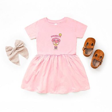 Mini Smiley Sprinkled With Kindness - Infant Dress