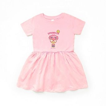 Mini Smiley Sprinkled With Kindness - Infant Dress