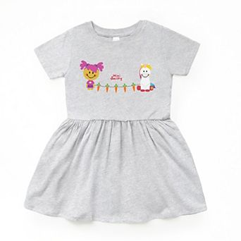 Mini Smiley Aria Carrot Garland - Infant Dress