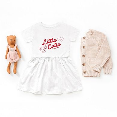 Mini Smiley Little Cutie Outline - Infant Dress
