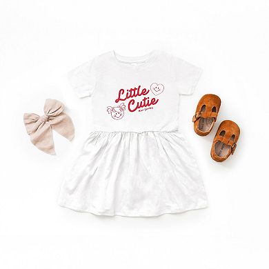 Mini Smiley Little Cutie Outline - Infant Dress