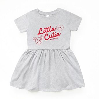 Mini Smiley Little Cutie Outline - Infant Dress