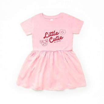 Mini Smiley Little Cutie Outline - Infant Dress