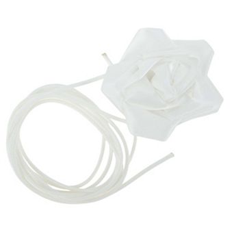 Satin Rose Flower Adjustable Waist Belt 1 pc