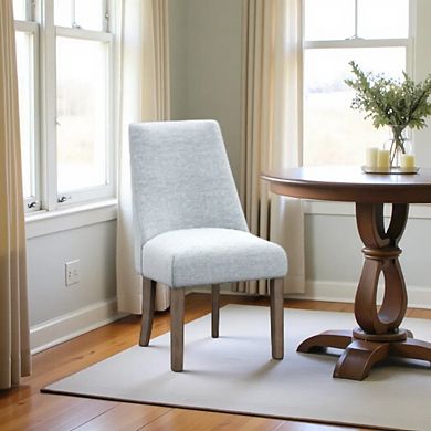 Blue Upholstered Dining Chairs Elegant Kitchen and Dining Room Seating