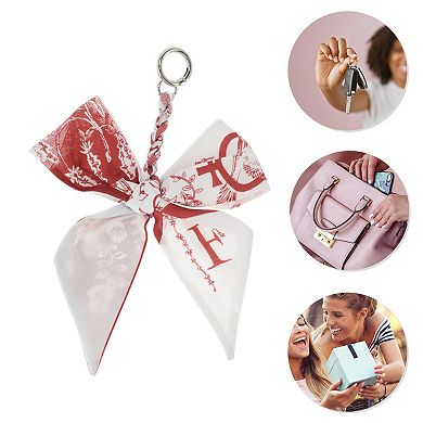 Trendy Bow Scarf Handbag Charm 1 Pc