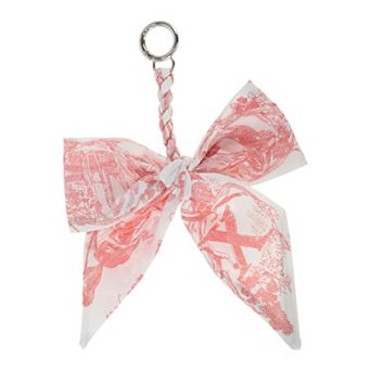 Trendy Bow Scarf Handbag Charm 1 pc