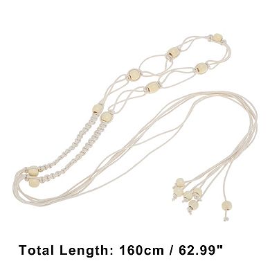 Retro Bohemian Tie Belt for Women 1 Pc