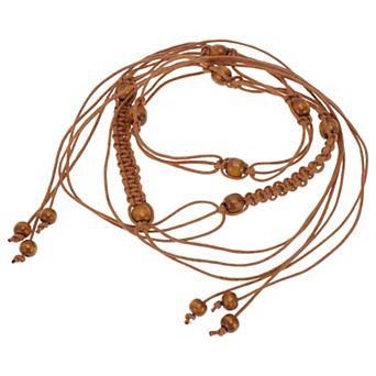 Retro Bohemian Tie Belt for Women 1 pc