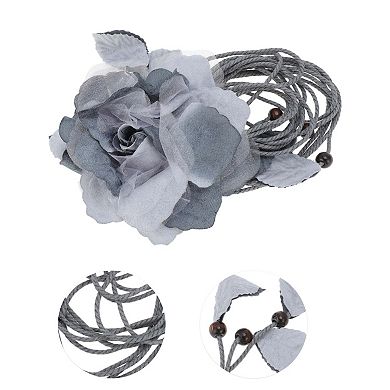 Flower Tie Adjustable Waist Belt for Women 1 Pc