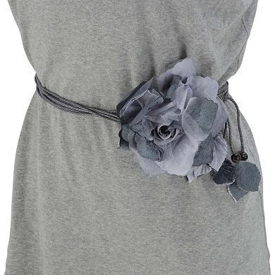 Flower Tie Adjustable Waist Belt for Women 1 Pc