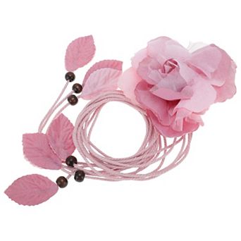Flower Tie Adjustable Waist Belt for Women 1 pc