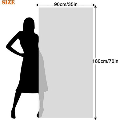 4-Pack 35x70" Extra Large Microfiber Bath Towels, Quick Dry, Ultra Soft, Grey