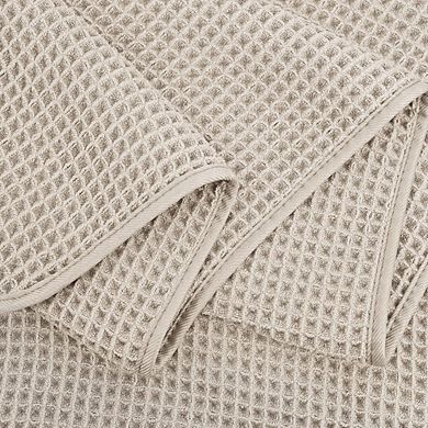 Microfiber Oversize Quick Dry Lint Free Bath Towel, 60 x 30 in, 4 Pack (Waffle Weave)