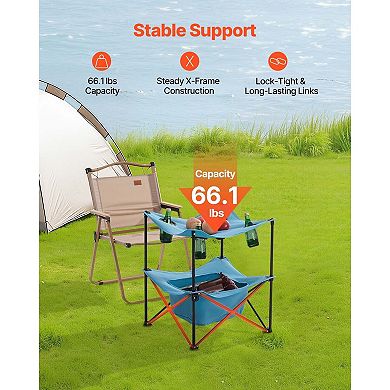 Portable Outdoor Table for Camping, Tailgating, Beach, and Picnic Use