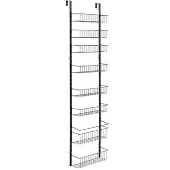 Over-the-Door Pantry Organizer with 9 Baskets for Kitchen, Bathroom, or Laundry