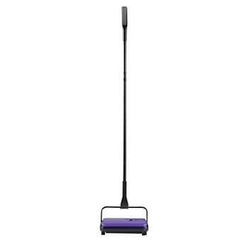 Manual Carpet Sweeper Push Floor Sweeper for Rugs and Hard Floors
