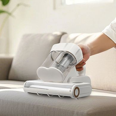 Mattress and Upholstery Vacuum with High-Speed Roller Brush and Hot Air