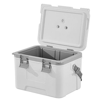 Portable 21QT Cooler for Drinks and Snacks, Lightweight with Top Handle