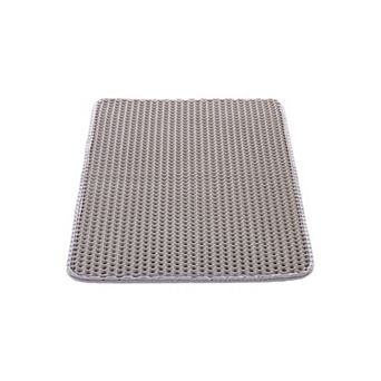 Double Layer Cat Litter Mat with Honeycomb Design for Litter Box Floor Protection