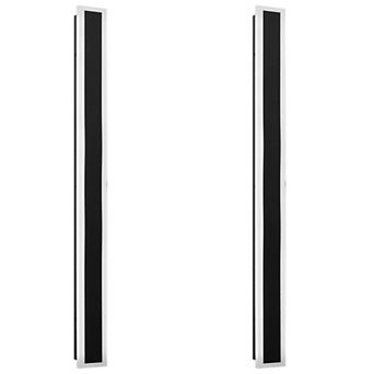 Set of 2 LED Outdoor Wall Mount Light for Front Door Patio Garage