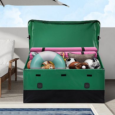 Outdoor Storage Box 150 Gallon for Patio Cushions, Toys, Pool Gear