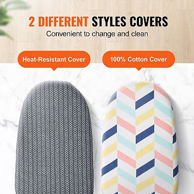 Tabletop Ironing Board with Heat-Resistant Cover, Foldable for Small Spaces