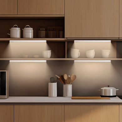 2 Pack Rechargeable Motion Sensor LED Lights for Indoor Use