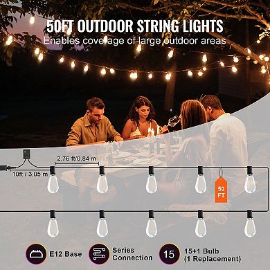 Outdoor LED Hanging Lights for Weddings, Parties, or Patio Decoration