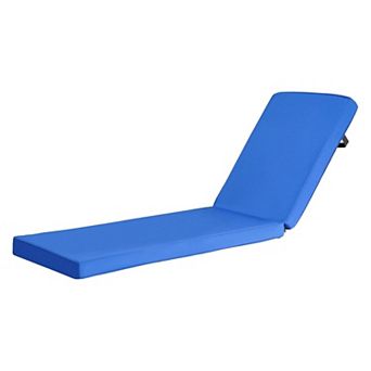 Outdoor Chaise Lounge Cushion Set Seat and Backrest Cushions